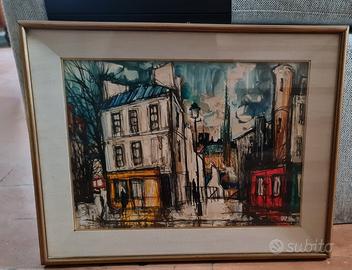 quadro  paesaggio urbano