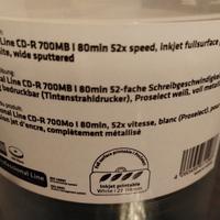 CD-R 700MB 80 MIN. 1X52