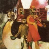 2 stampe incorniciate di Chagall cm 70x100