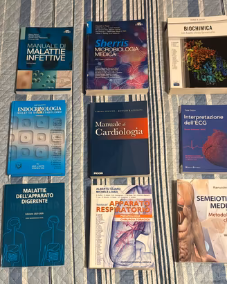 libri universitari medicina