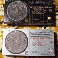 2 radioline SONY ICF-12