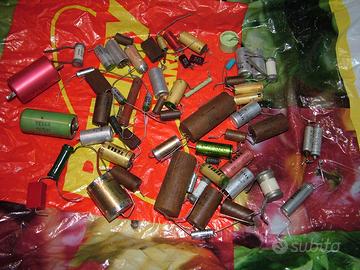 Condensatori per radio d'epoca