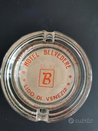 posacenere vetro da collezione hotel venezia