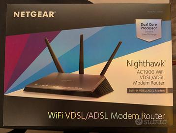 Modem Router Netgear D7000 Nighthawk AC1900 WIFI