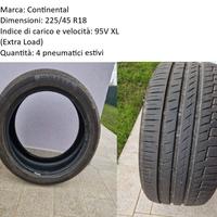 4 Pneumatici estivi