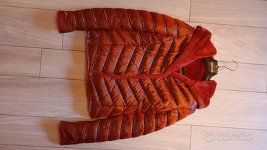 piumino ecopelliccia reversibile donna tg M