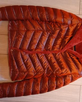 piumino ecopelliccia reversibile donna tg M