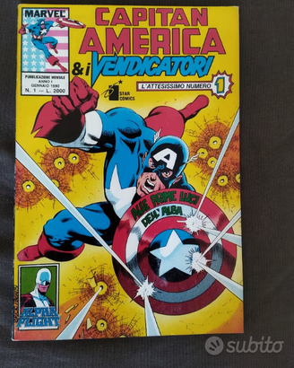 Primo numero Capitan America e i Vendicatori 1990