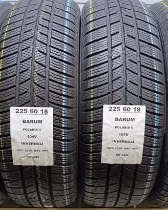 4 GOMME 225 60 18 BARUM INV RIF3422