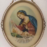 Medaglione Madonna vintage
