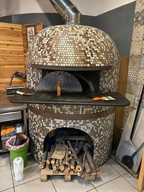 Forno professionale per pizzeria a gas