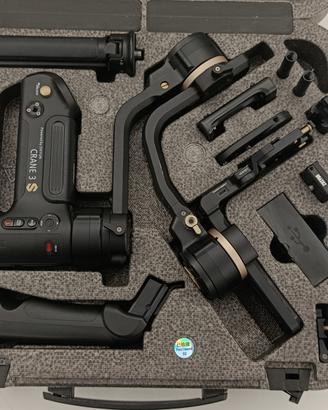 Zhiyun Crane 3S + Motorino Follow Focus/Zoom