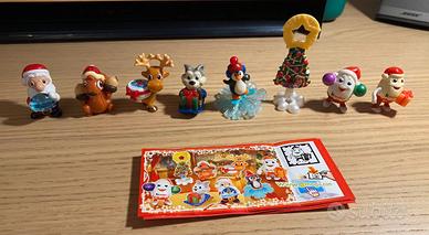 Sorpresine Kinder Italia Amici di Babbo Natale