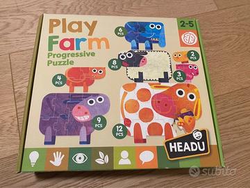 Progressive puzzle Headu