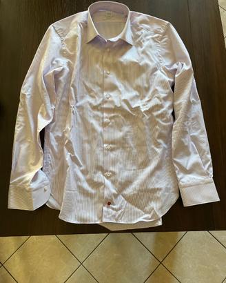 Camicia Carrel - Easy care, righina viola, tg. 41