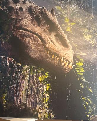 Quadro del dinosauro jurassic world