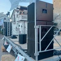 Impianto audio professionale 