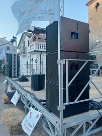 Impianto audio professionale 
