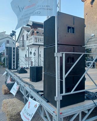 Impianto audio professionale 