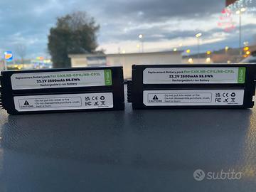 Replacement battery pack for CAN.NB-CP1L/NB-CP2L
