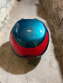 Bauletto moto e staffa per vespa cosa