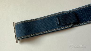 Cinturino originale Apple Trail loop blu S/M 49mm