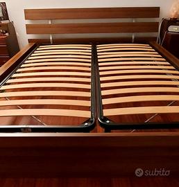letto matrimoniale in legno ikea