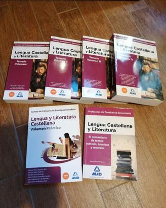 Literatura Española: Temarios Oposiciones 