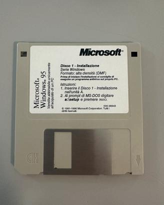 Floppy disk Windows 95 completo