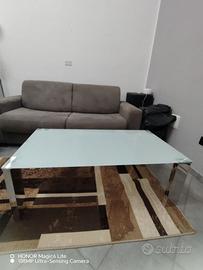 Tavolino da salotto in vetro temperato