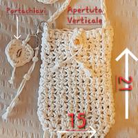 Mini Bag e Portacellulare  Hand Made 