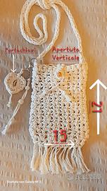Mini Bag e Portacellulare  Hand Made 