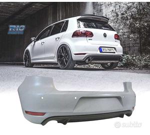 PARAURTI POSTERIORE VOLKSWAGEN VW GOLF 6 08- LOOK 