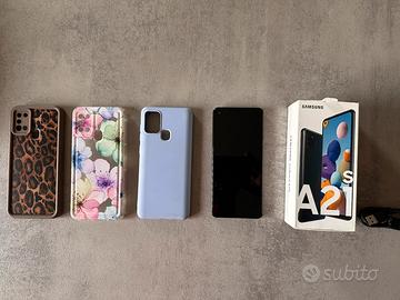 Samsung Galaxy A21s 32GB –  nero, pari a nuovo