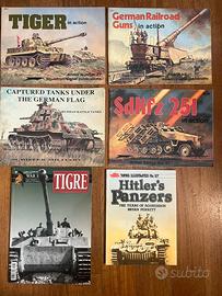 libri fotografici su mezzi militari della 2GM