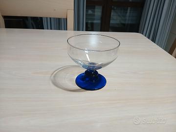 6 Coppe gelato blu