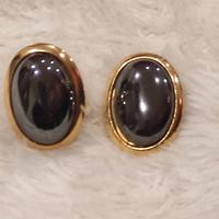 Orecchini anni 60 argento placcato oro