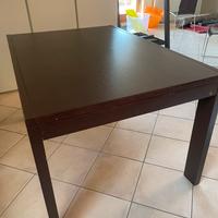 Tavolo allungabile in legno wengè Calligaris