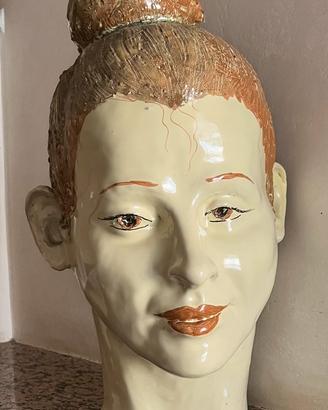Testa ceramica Caltagirone