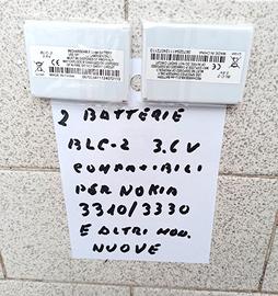 2 Batterie x Nokia 3310/30 e altri modelli BLC-2