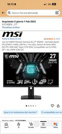Monitor gaming msi