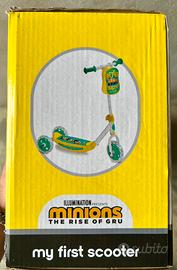 Monopatino 3 ruote Minions. Nuovo