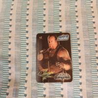 carta WWE DOUBLE FACE UNDERTAKER 