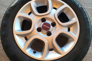  4 cerchi 15 fiat panda 