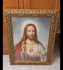 antico quadro del Volto Santo di Gesù 