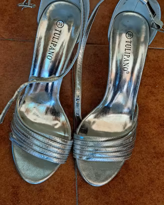 6 paia di scarpe donna vari modelli n. 39 