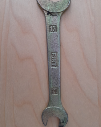 Chiave inglese FIAT 13 17 piana doppia vintage