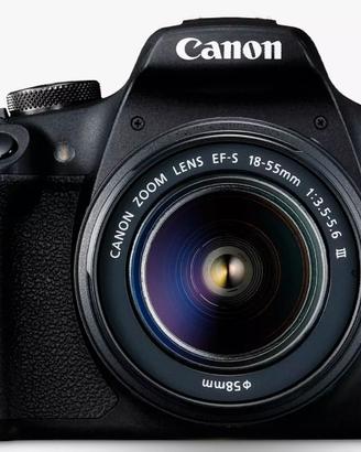 Canon 2000D kit Obiettivi 18-55mm is e 75-300mm