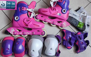 PATTINI IN LINEA BAMBINA misura piede 34-36