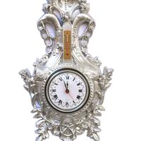 Orologio da parete stile barocco con termometro